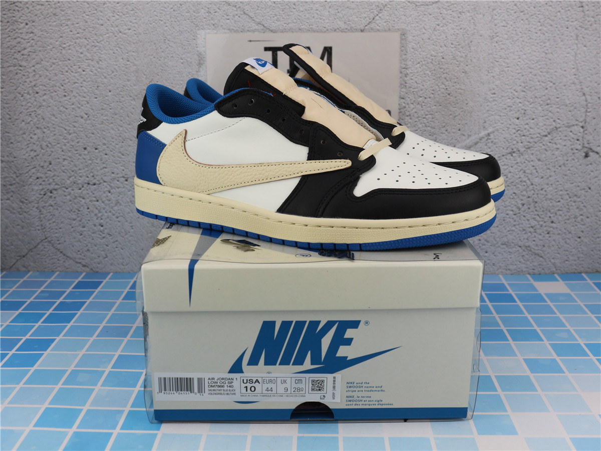 LJR Updated Batch Travis Scott x fragment x Air Jordan 1 Low DM7866-140